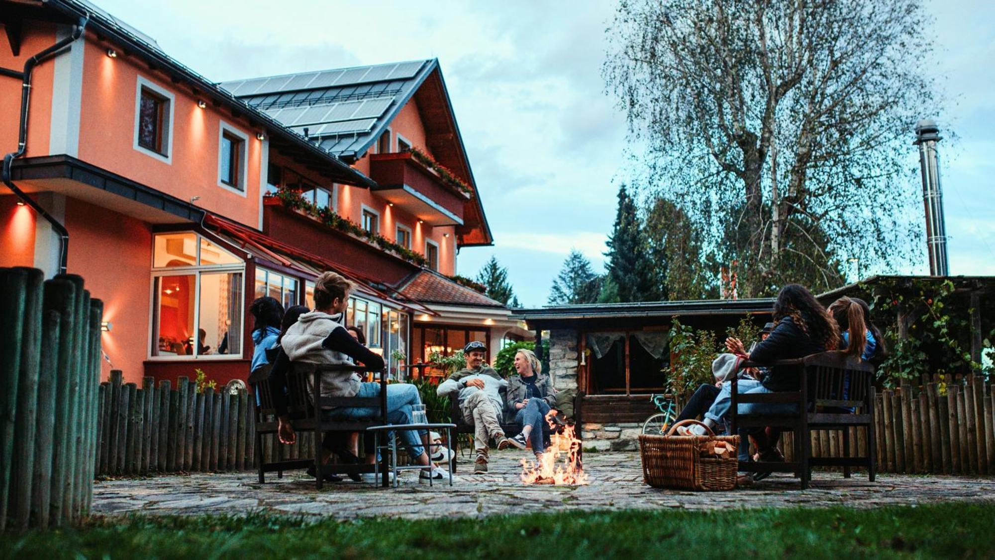 Hotel Gailtaler Hof Kotschach-Mauthen ภายนอก รูปภาพ